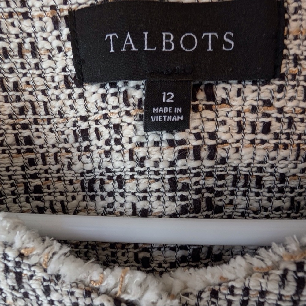 Talbots Tweed Lady Jacket - Picture 2 of 4